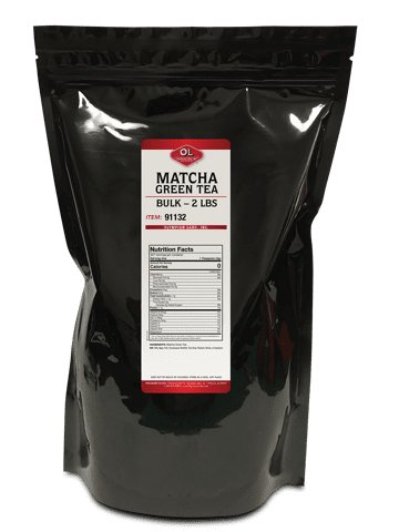 Olympian Labs Matcha Green Tea Powder Resealable Bag 2 lb