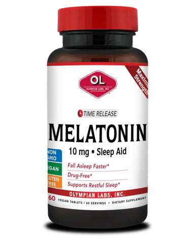 Olympian Labs Melatonin Time Release 10 mg 60 tablet