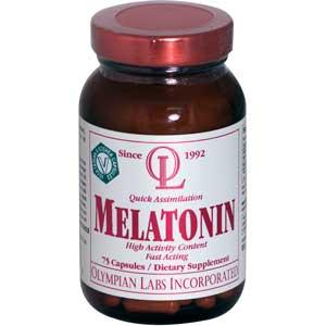 Olympian Labs Melatonin 3mg 75 caps