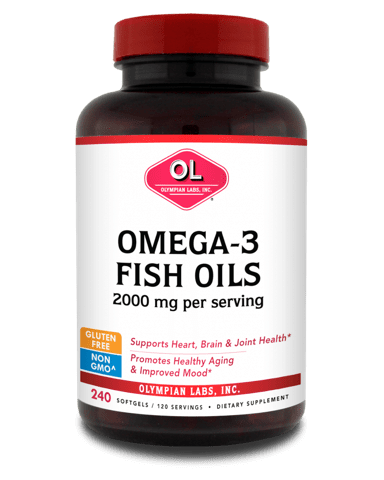 Olympian Labs Omega 3 Fish Oils 2 G 240 softgel