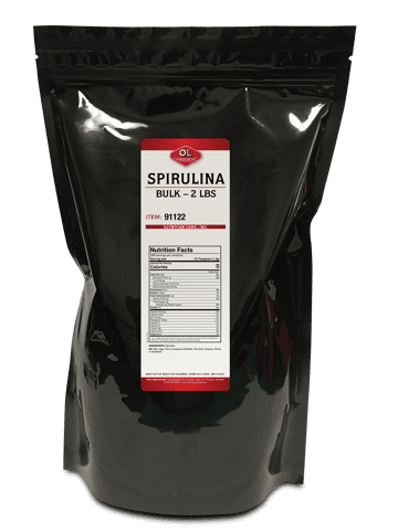 Olympian Labs Spirulina Powder Resealable Bag 2 lb