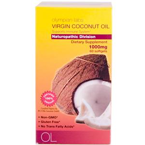 Olympian Labs Virgin Coconut Oil 1g 60 softgels