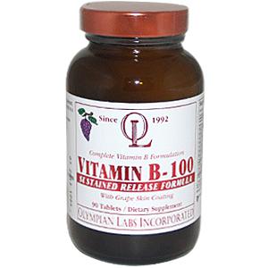 Olympian Labs Vitamin B 100 90 tabs