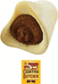 The Country Butcher Natural Dog Chews Peanut Butter Flavor Filled Beef Bone 4"inch