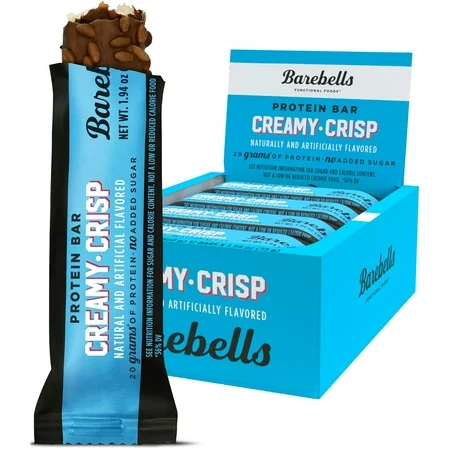 Barebells Functional Foods Creamy Crisp 12 Bars