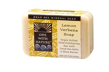 One with Nature - Lemon Verbena(Sage) Bar Soap 7 oz