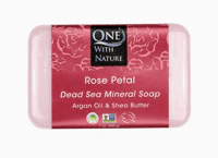 One with Nature - Rose Petal Bar Soap 7 oz