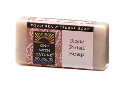 One with Nature - Rose Travel size Soap 1 oz-OUT OF STOCK