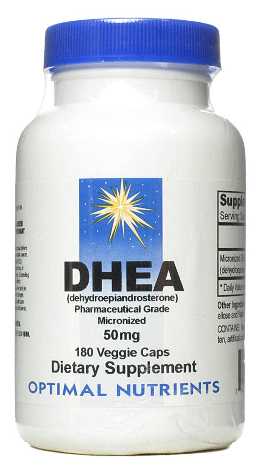 Optimal Nutrients - DHEA 50mg 180/caps