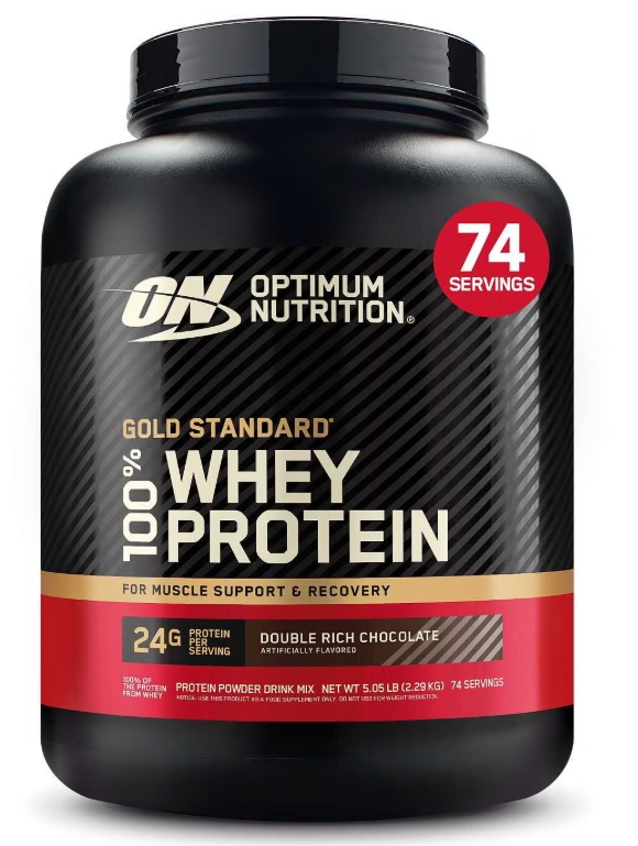 Optimum Nutrition - 100% Whey Gold Dbl Choc 5.15Lb