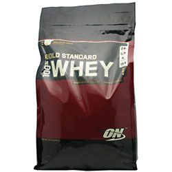 Optimum Nutrition - 100% Whey Gold Vanilla Ice Cream 10 Lb