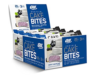 Optimum Nutrition - Cake Bites Berry Cheescake 12/68g  TEMPORARELY UNAVAILABLE