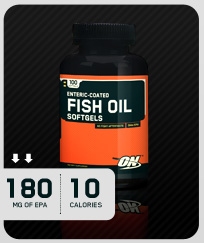 Optimum Nutrition - Enteric Coated Fish Oil 200 softgels