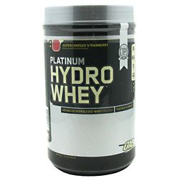 Optimum Nutrition - Platinum Hydrowhey Supercharged Strawberry 1.75 Lb  TEMPORARELY UNAVAILABLE