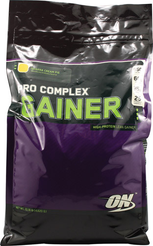 Optimum Nutrition - Pro Complex Gainer Banana Cream Pie 10.16 lbs. TEMPORARILY	 UNAVAILABLE