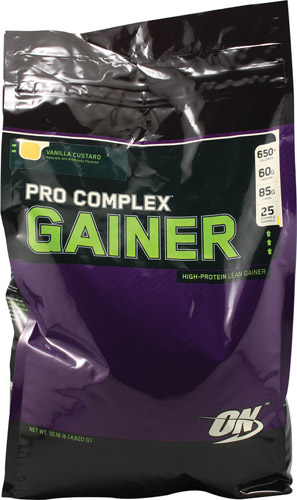 Optimum Nutrition - Pro Complex Gainer Vanilla Custard 10.16 lbs.      TEMPORARILY UNAVAILABLE