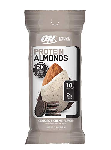 Optimum Nutrition - Protein Almonds Cookies & Cream 12 Box TEMPORARILY UNAVAILABLE