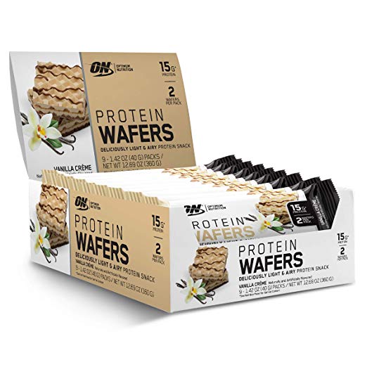 Optimum Nutrition - Protein Wafers Chocolate Raspberry 9 Box  TEMPORARILY UNAVAILABLE
