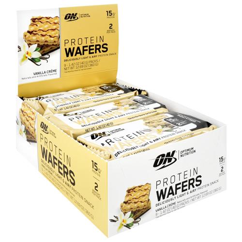 Optimum Nutrition - Protein Wafers Vanilla 9 Box-UNAVAILABLE