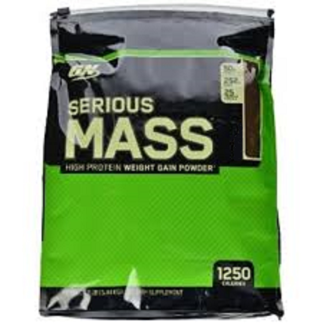 Optimum Nutrition - Serious Mass (No Sugar Added) Chocolate Peanut Butter 12 Lbs