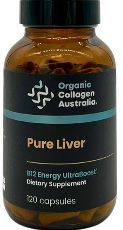 Organic Collagen Australia Pure Liver 120 capsule