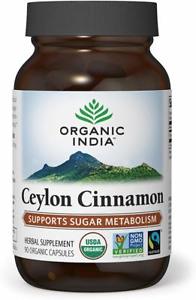 Organic India Cinnamon 90 capsule