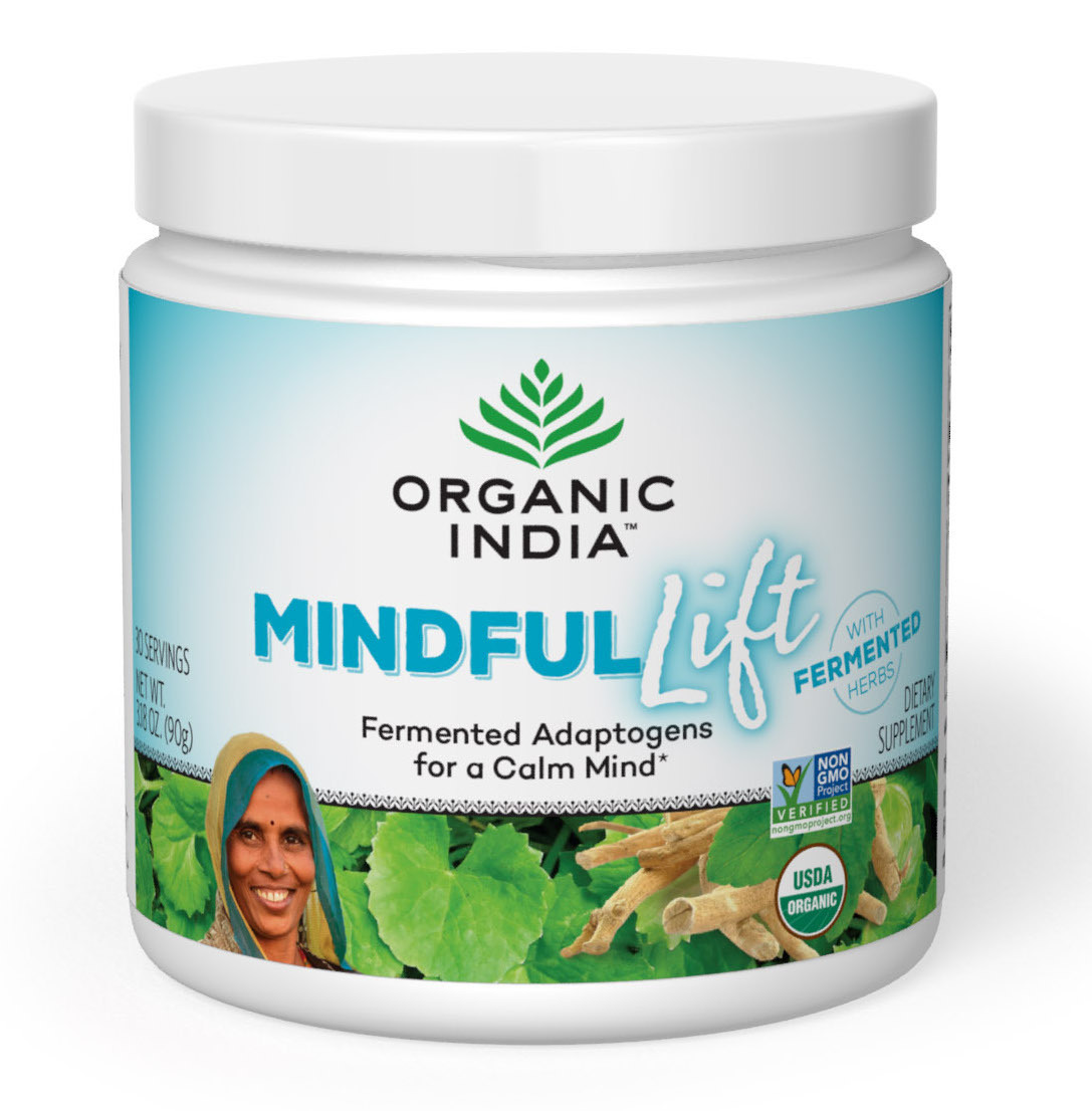 Organic India Mindful Lift Canister 3.18 ounce-OUT OF STOCK