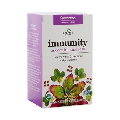 Organic India Prevention Immunity Tea for Immune Health 18 bag-OUT OF STOCK