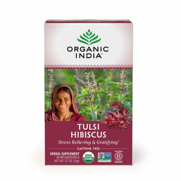 Organic India Tulsi Hibiscus 18 bag