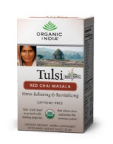 Organic India Tulsi Tea Chai Masala w/Caffeine 18 bag