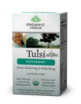 Organic India Tulsi Tea Peppermint 18 bag