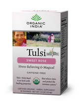 Organic India Tulsi Tea Sweet Rose 18 bag