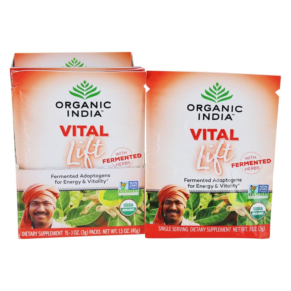 Organic India Vital Lift Box 15 pkt