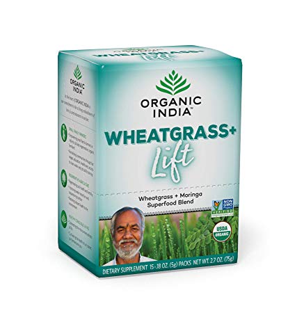 Organic India Wheatgrass Lift Box 15 pkt-UNAVAILABLE
