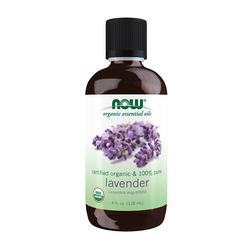 Now Vitamins - Organic Lavender Oil - 4 fl oz