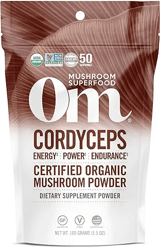 Organic Mushroom Nutrition - Cordyceps 3.5 oz 50 Servings 