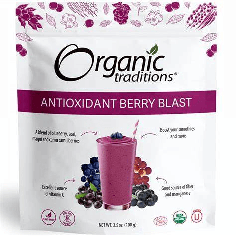 Organic Traditions Antioxidant Berry Blast 3.5 ounce