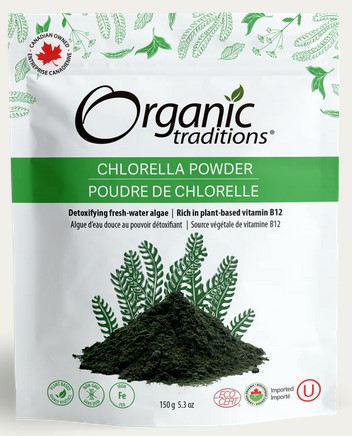 Organic Traditions Chlorella Powder 5.3 ounce