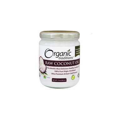 Organic Traditions Coconut Oil 17 ounce