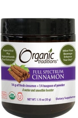 Organic Traditions Full Spectrum Cinnamon 1.15 ounce