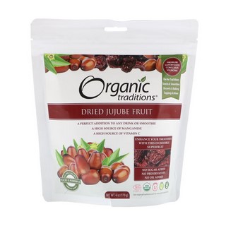 Organic Traditions Jujubes Fruit 6 ounce