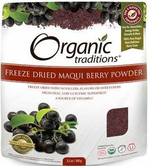 Organic Traditions Maqui Berry Powder 3.5 ounce