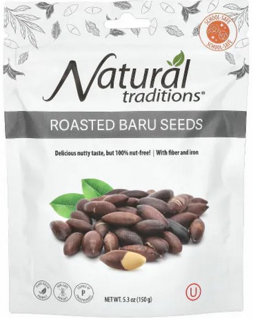 Organic Traditions Non Organic Baru Seeds 5.3 ounce
