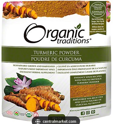 Organic Traditions Turmeric Powder 7 ounce