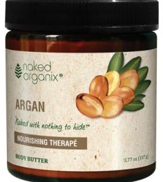 Organix South Body Butter Argan Frag Free 107g Crm