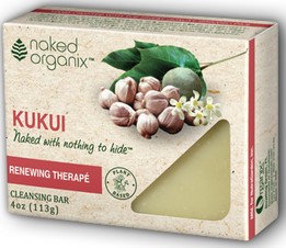 Organix South Kukui Cleansing Bar Frag Free 4 oz Bar