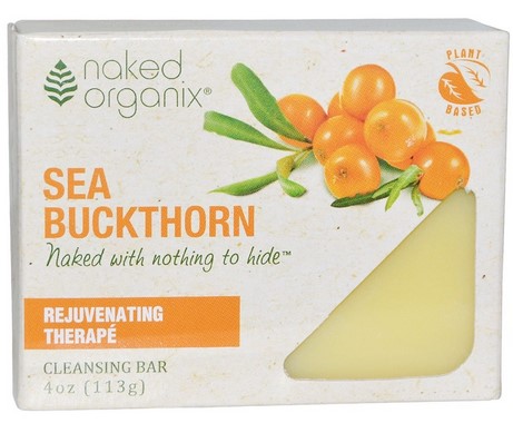 Organix South Sea Buckthorn Cleansing Bar Frag Free 4 oz Bar