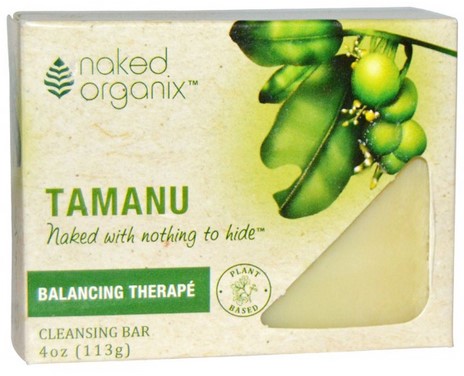 Organix South Tamanu Cleansing Bar Frag Free 4 oz Bar