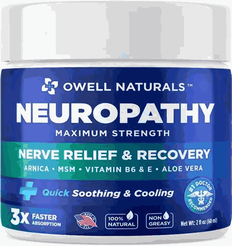 Owell Natural's Pain Relief Cream 4 oz