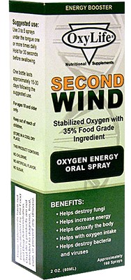 Oxylife SECOND WIND O2 MN 2 OZ